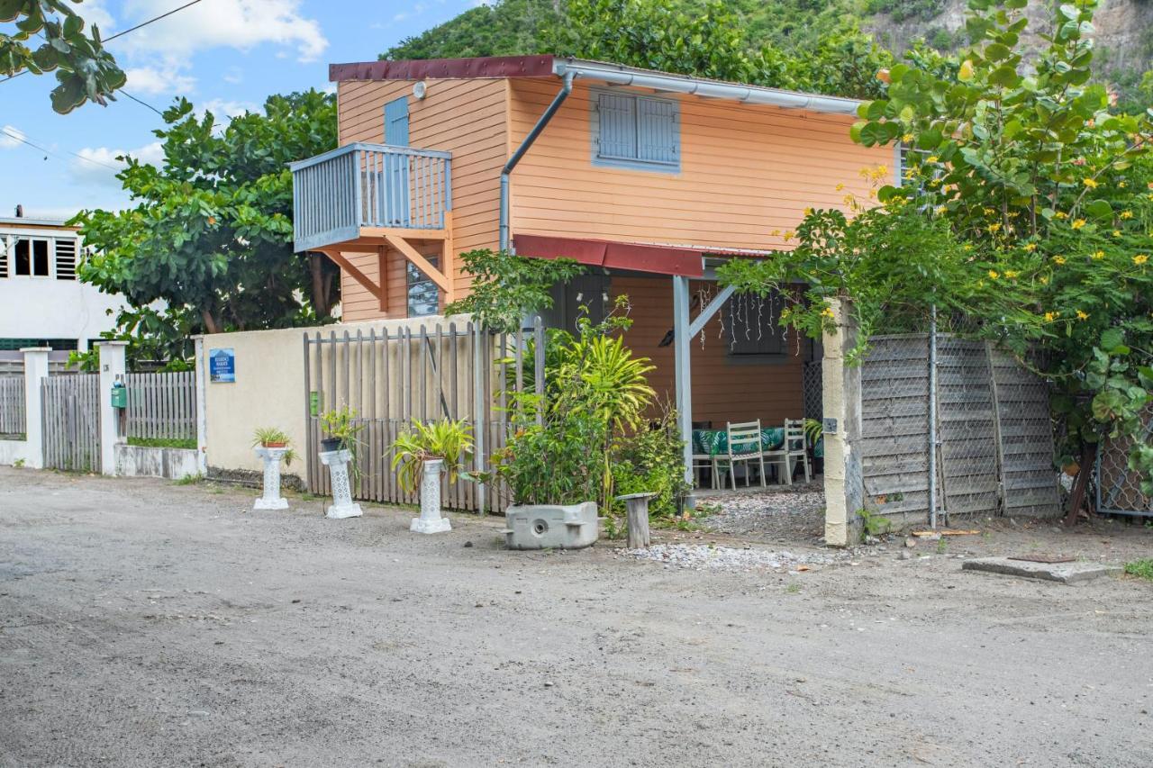 Appartement Charmant Au Carbet Avec Vue Sur La Mer 50 M² Le Carbet Luaran gambar